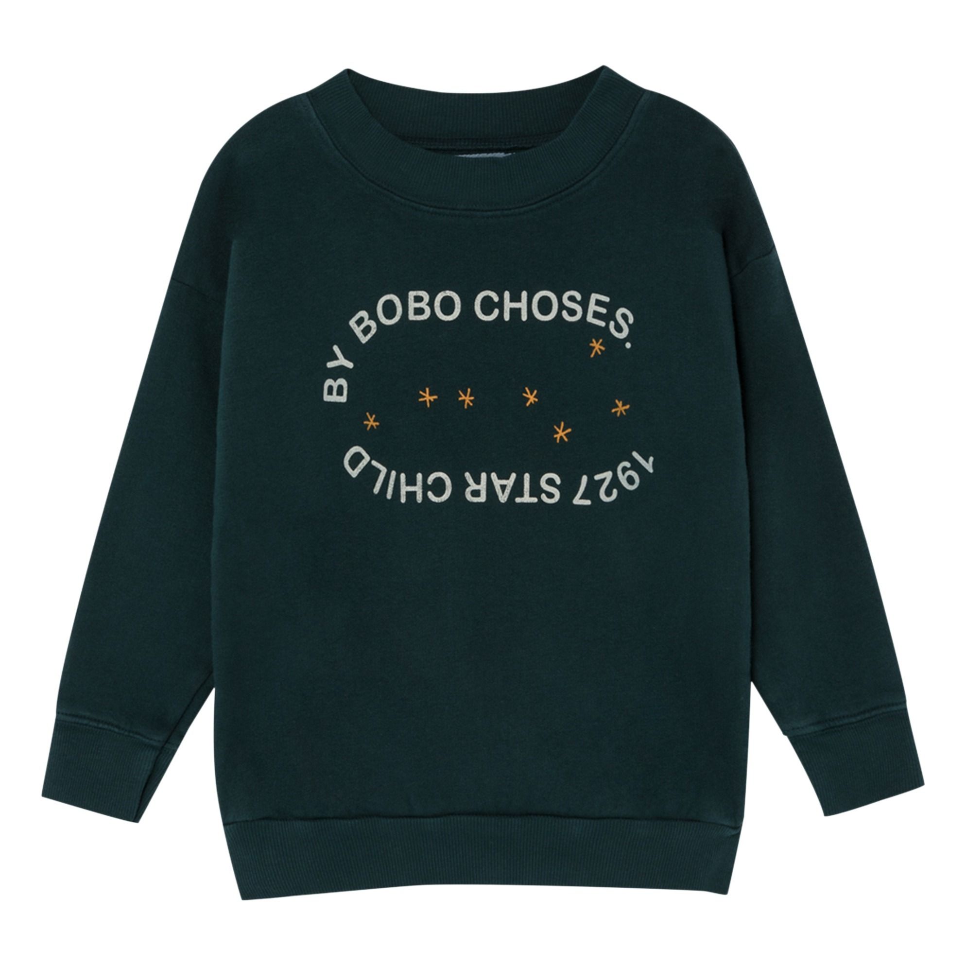 Bobo Choses - Sweat Star Child - Fille - Vert sapin