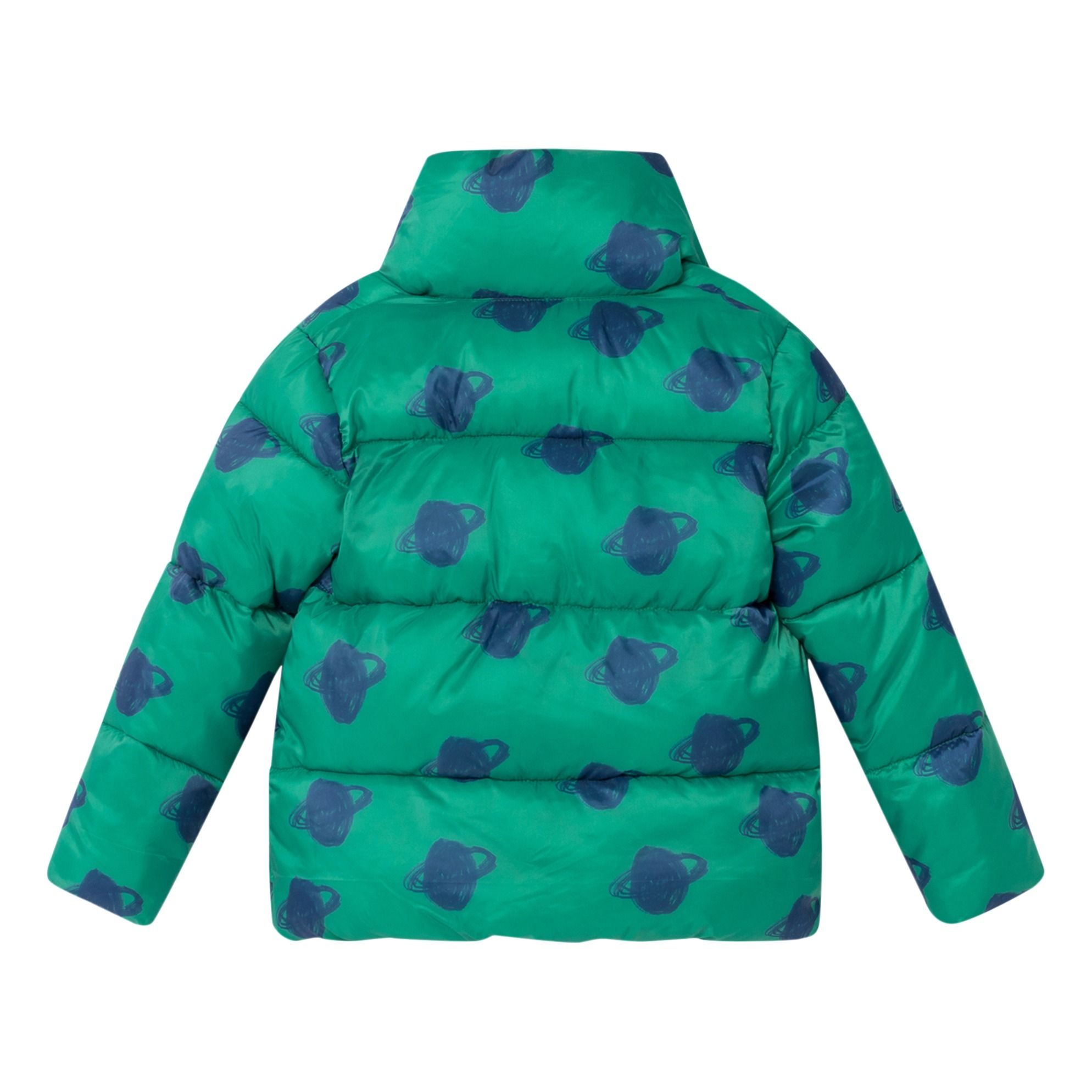 Planet Down Jacket Green Bobo Choses Fashion Children