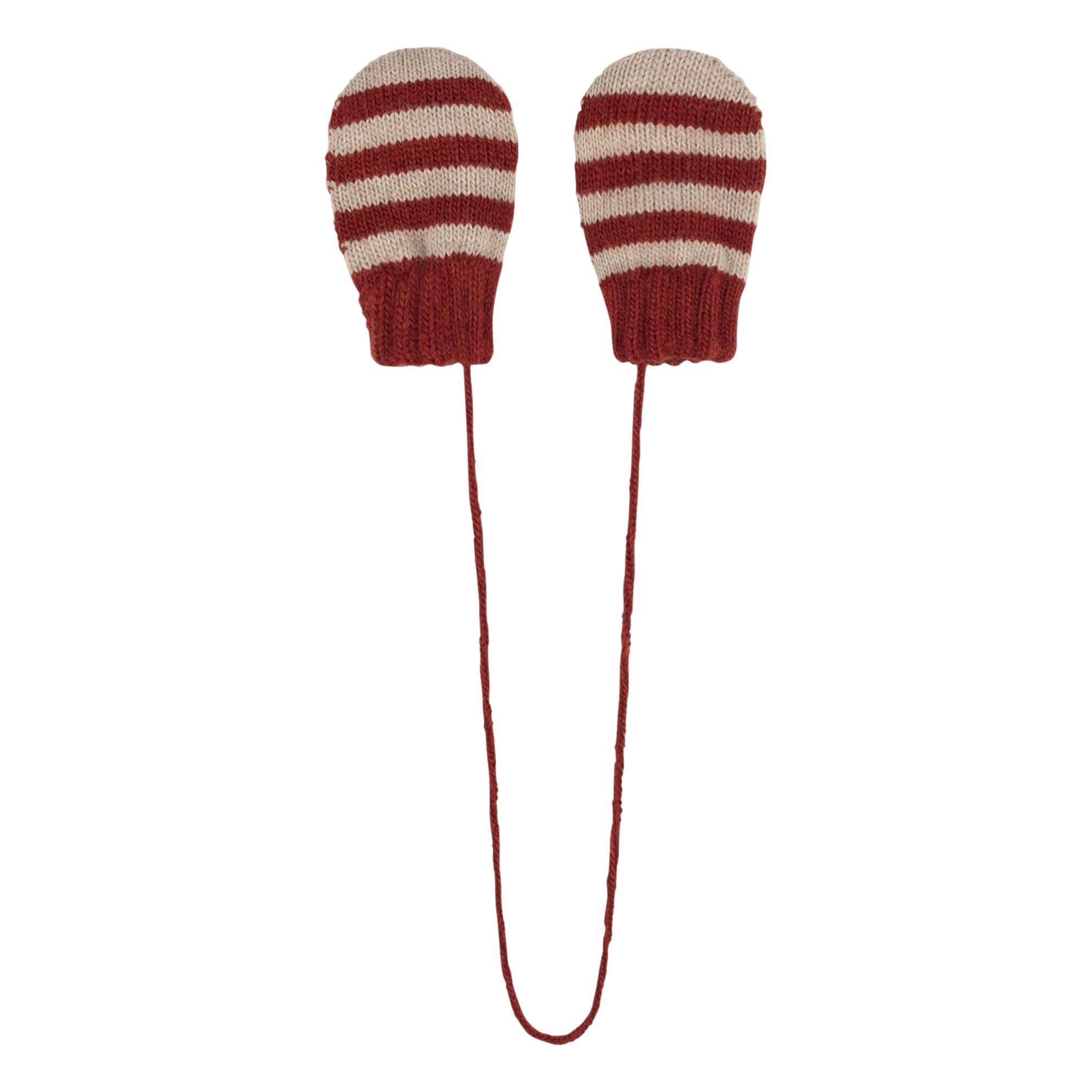 Bobo Choses - Moufles Rayées - Fille - Bordeaux