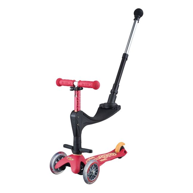 Trottinette Mini Micro 3 in 1 Deluxe Plus | Rosso lampone