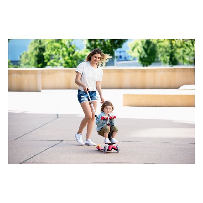 Trottinette Mini Micro 3 in 1 Deluxe Plus | Rosso lampone