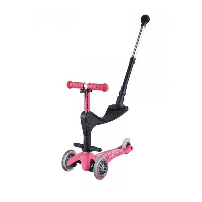 Mini Micro 3 in 1 Deluxe Plus Scooter | Pink