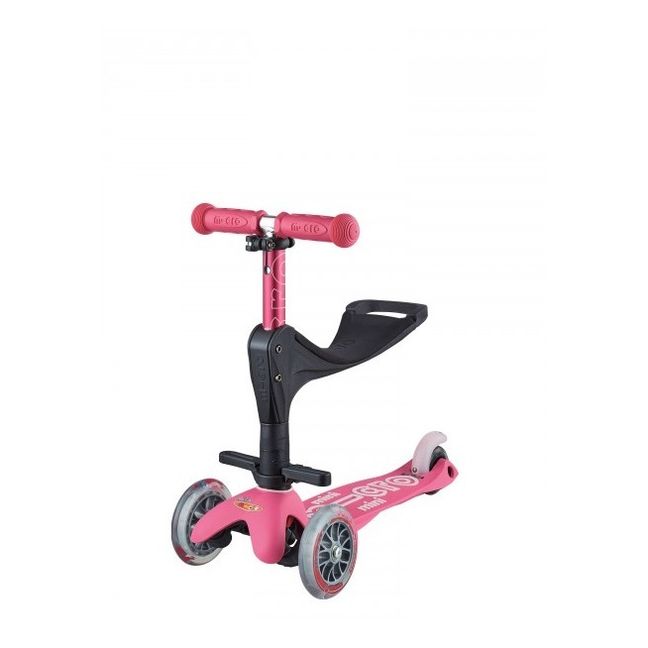 Mini Micro 3 in 1 Deluxe Plus Scooter | Pink