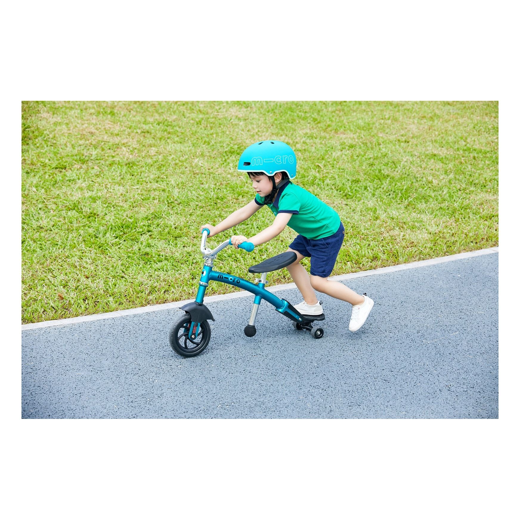 G-Bike Deluxe Balance Bike Blue Micro 