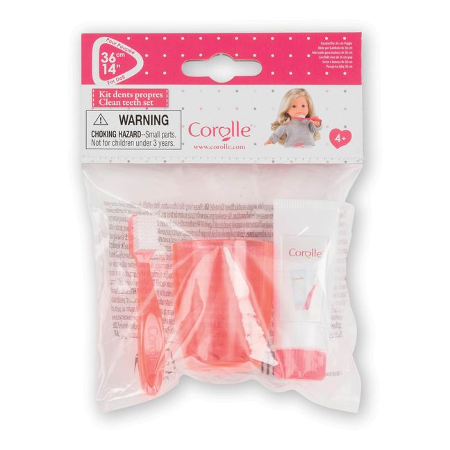 Dental Care Kit for My Corolle Pink