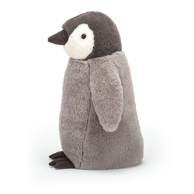 Percy Penguin Soft Toy - 36 cm  | Grey