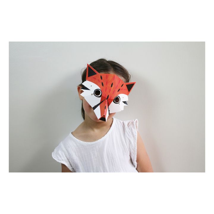 Masken zum Ausmalen Wald- Produktbild Nr. 4