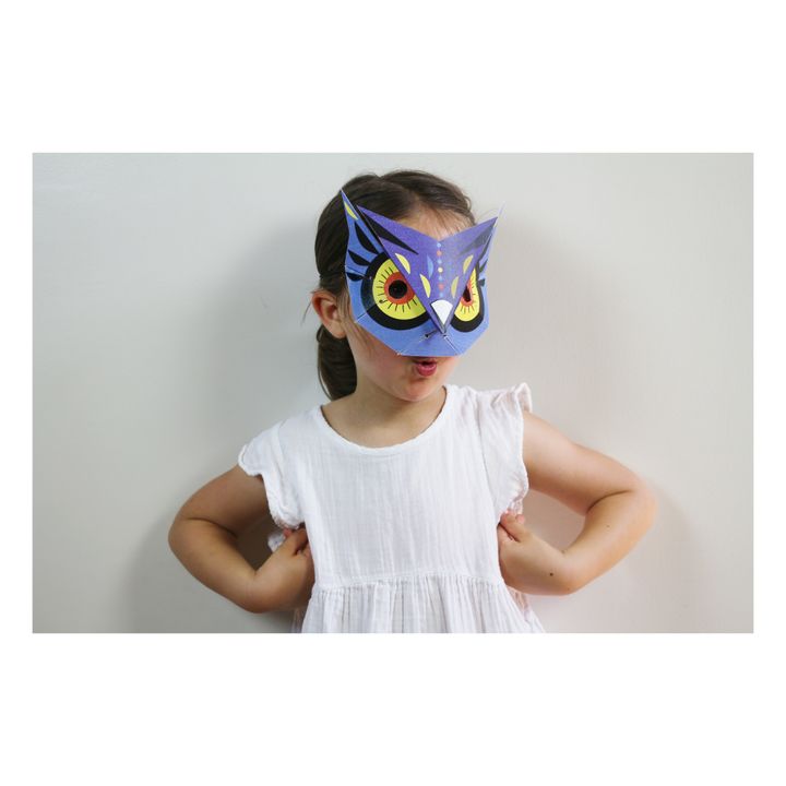 Masken zum Ausmalen Wald- Produktbild Nr. 1