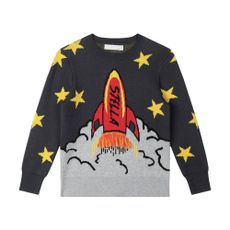 product-Stella McCartney Kids Maglione cotone bio razzo