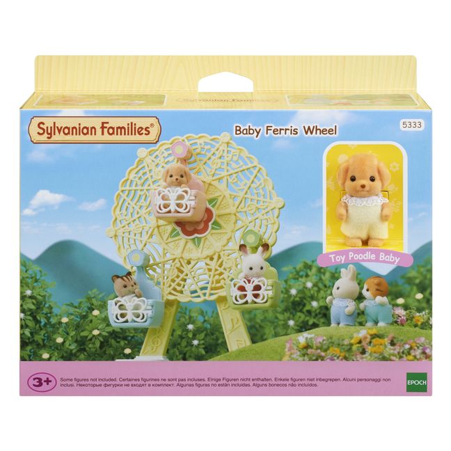 Ferris Wheel and Baby Poodle Toy
