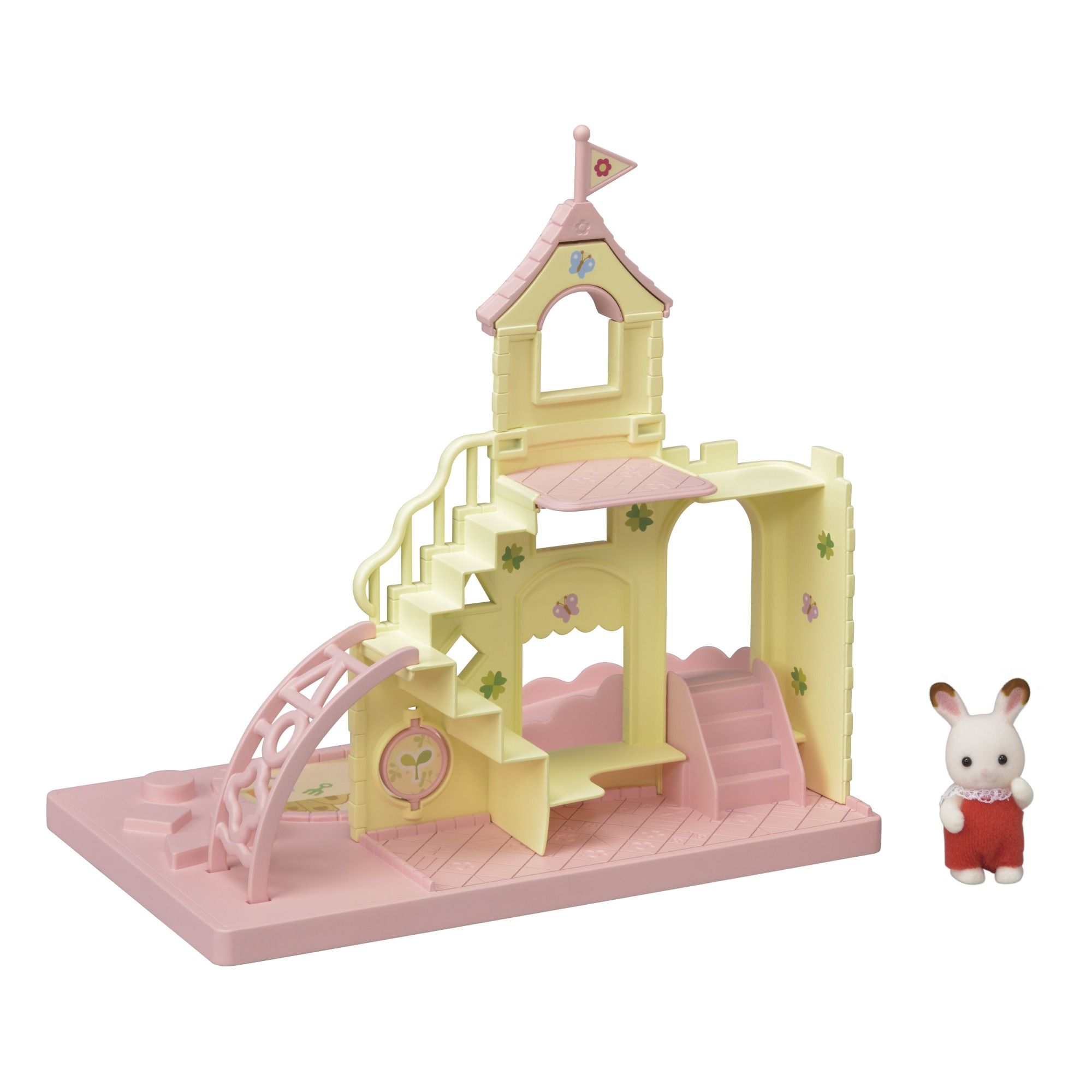 Baby castle. Замок Сильвания Фэмили. Игровой набор Sylvanian Families замок 5319. Сильвания Фэмили детская площадка замок. Сильвания Фэмили 5319.