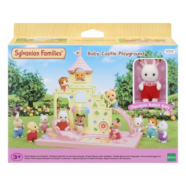 Château des bébés et bébé lapin