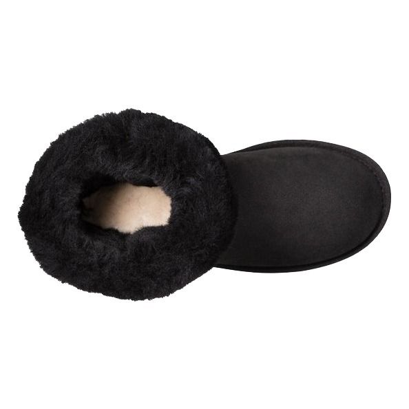 Botas Forradas Ante Classic Short II | Negro