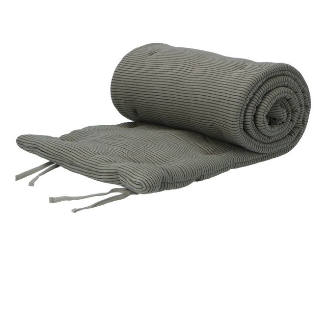 Linea Cot Bumper Pad Pale pink Leander Design Baby