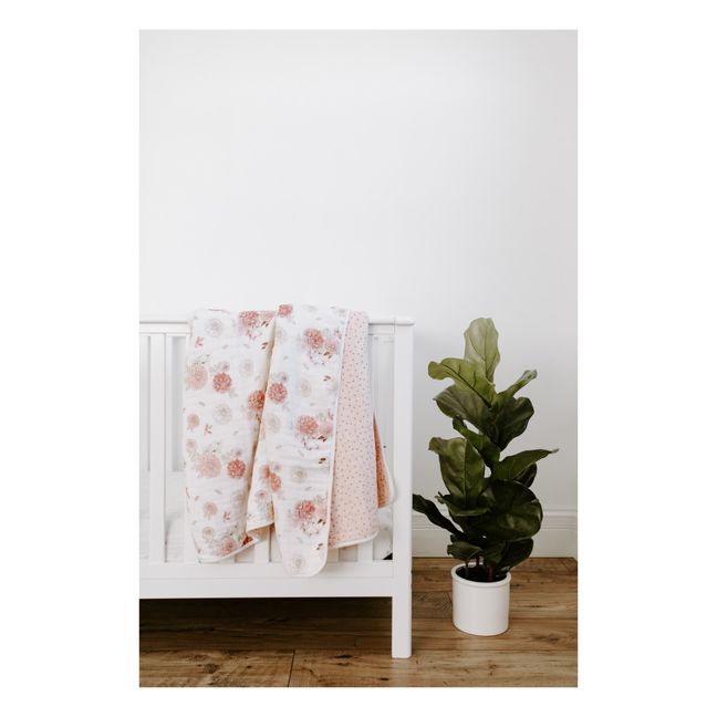 Dahlia Dream Blanket | Pink