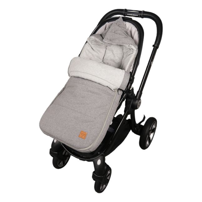 Sacco a pelo in cotone | Grigio antracite