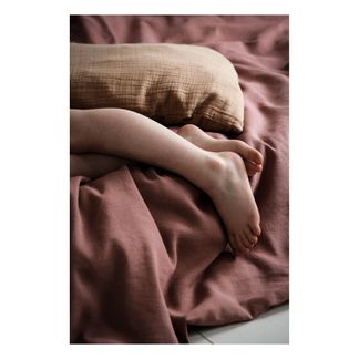 Poudre Organic Spannbettlaken Seigle aus Leinen-listing