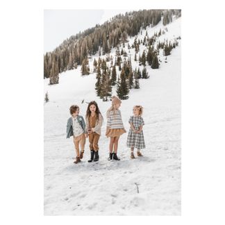 Rylee + Cru T-Shirt Boxy Striped aus Frottee-listing