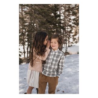 Rylee + Cru Hemd Check Mason aus Leinen-listing