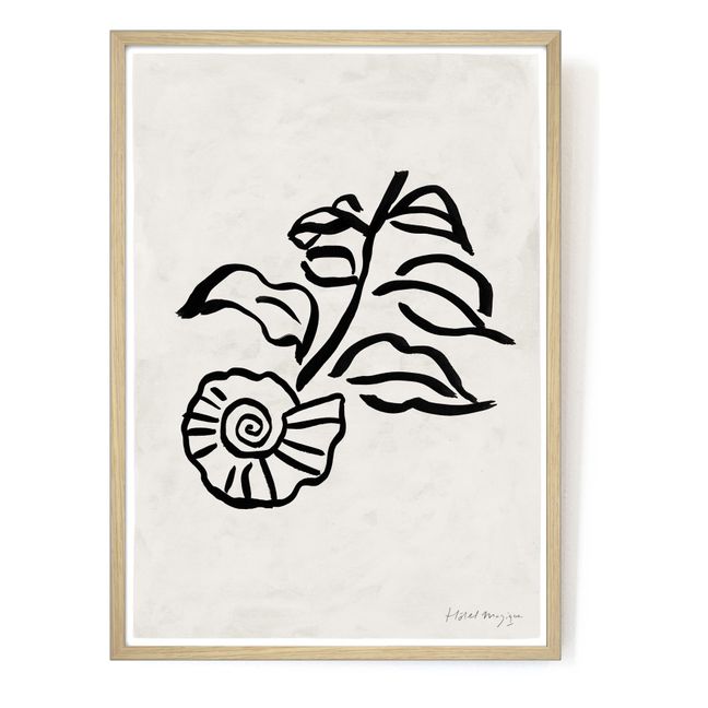 Póster «When a shell was a flower»