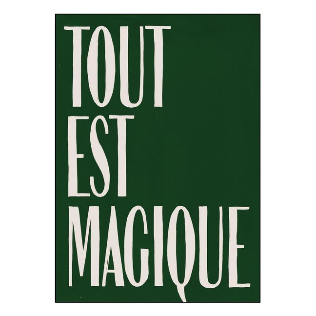 Postal y sobre «Tout est magique»