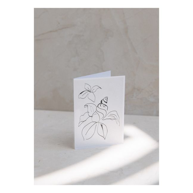 Shell Flower Card & Envelope