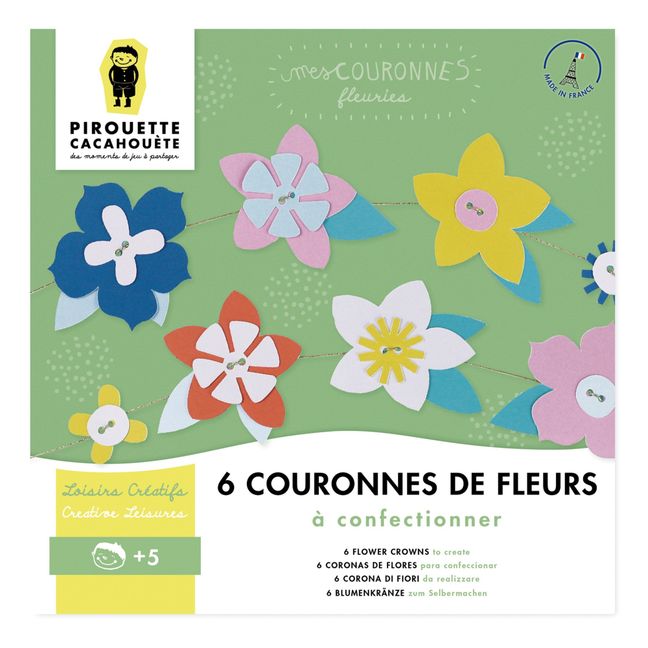 Couronnes de fleurs à confectionner