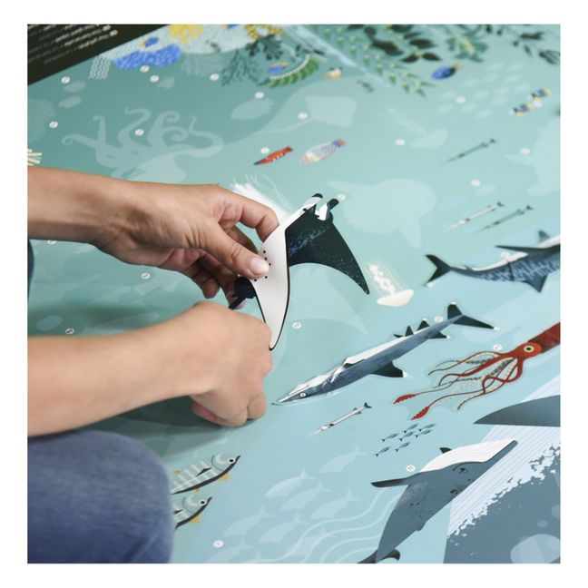 Ocean Poster+ Stickers