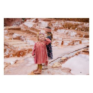 Louise Misha Kleid aus Velours Chachani-listing