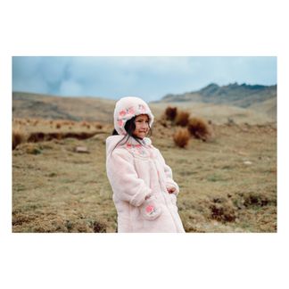 Louise Misha Mantel aus Pelzimitat Mona-listing