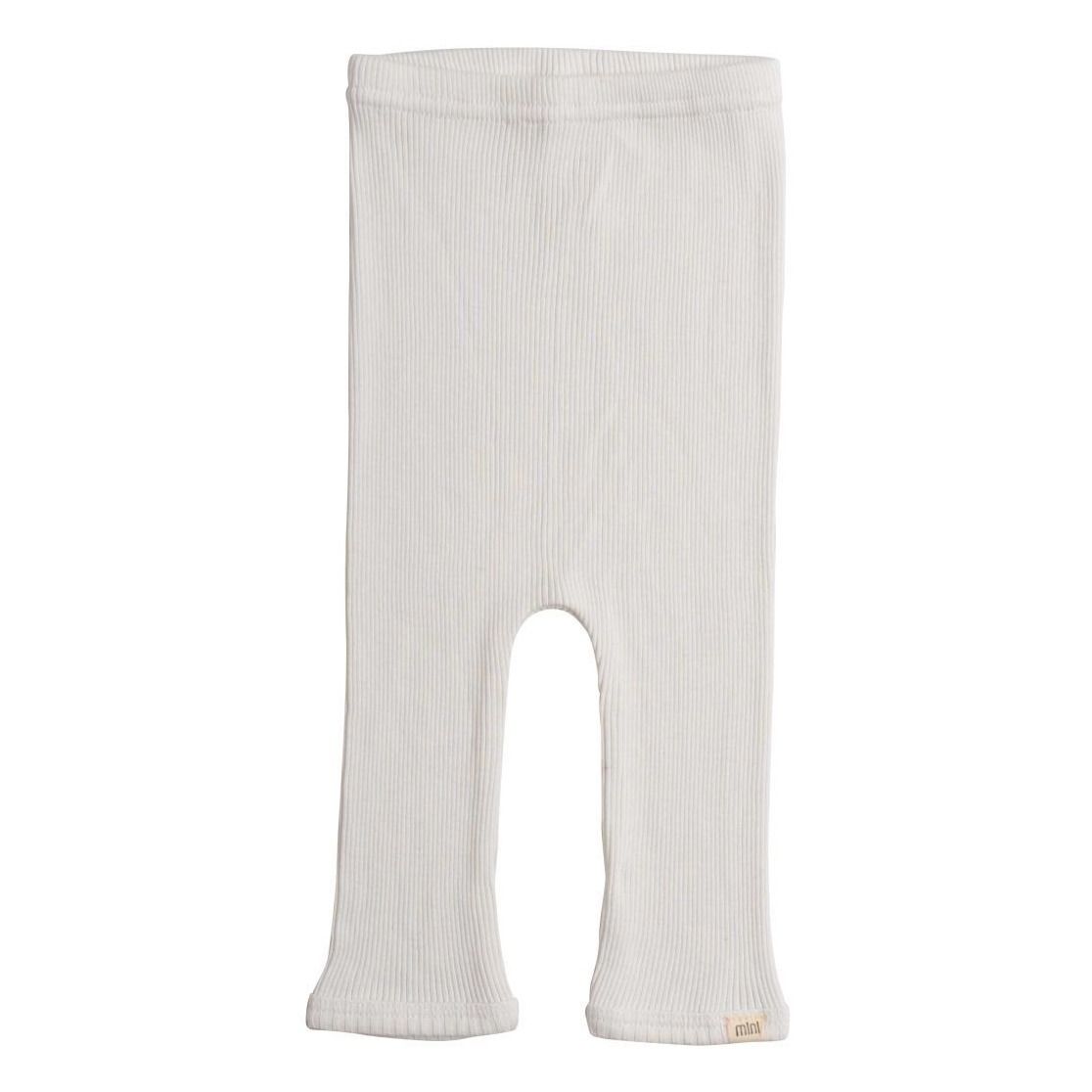 Minimalisma - Legging Bieber Soie et Coton Bio - Fille - Blanc cassé