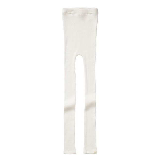 Bieber Silk Cotton Leggings | Off white