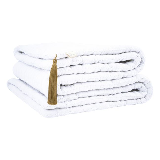 Teppich Tatami aus Bio-Baumwolle | White S001