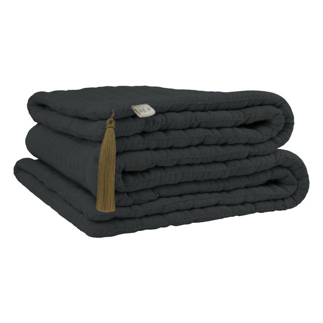 Tatami Organic Cotton Floor Mat | Dark Grey S021