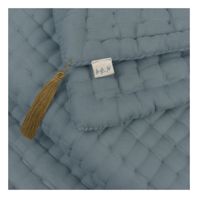 Teppich Tatami aus Bio-Baumwolle Ice Blue S032