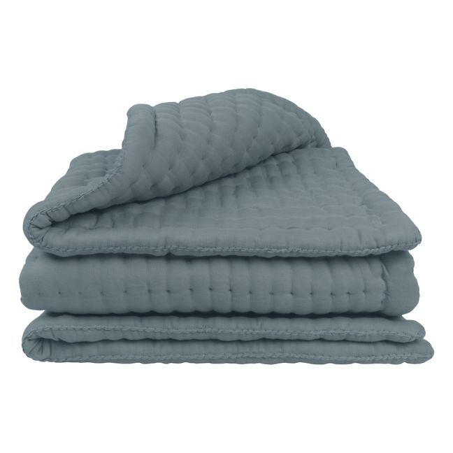 Tapis de sol Tatami en coton bio | Ice Blue S032