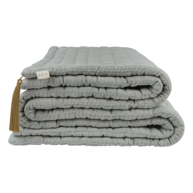Teppich Tatami aus Bio-Baumwolle | Silver S034
