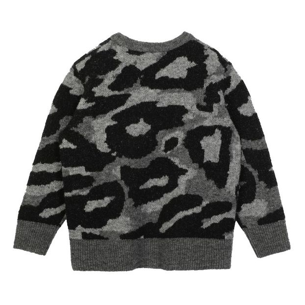 grey camo jumper