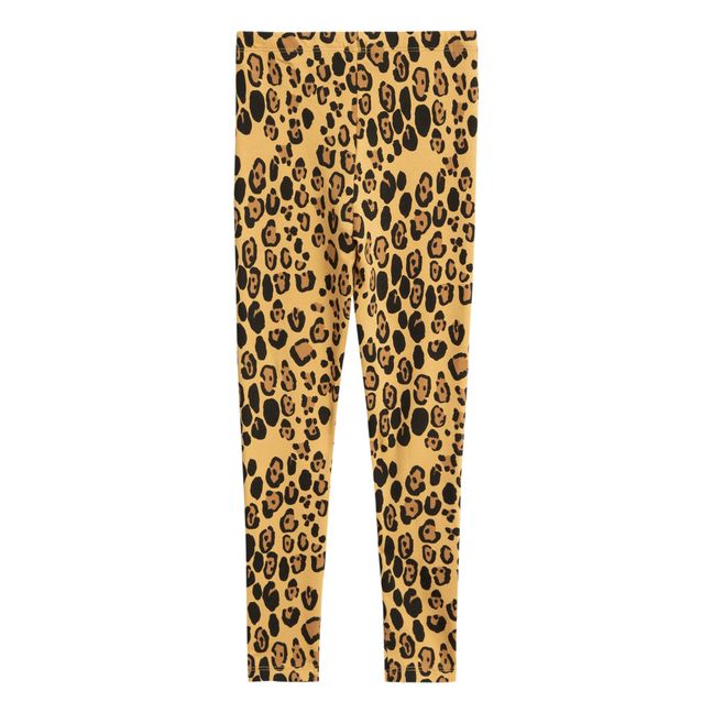 Legging Basic Leopardo Lyocell  Beige
