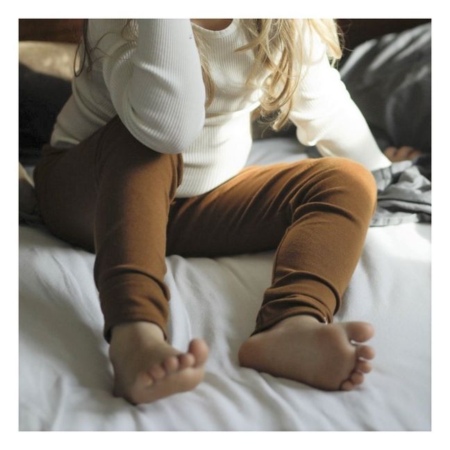 Legging Nice Bio-Baumwolle | Braun