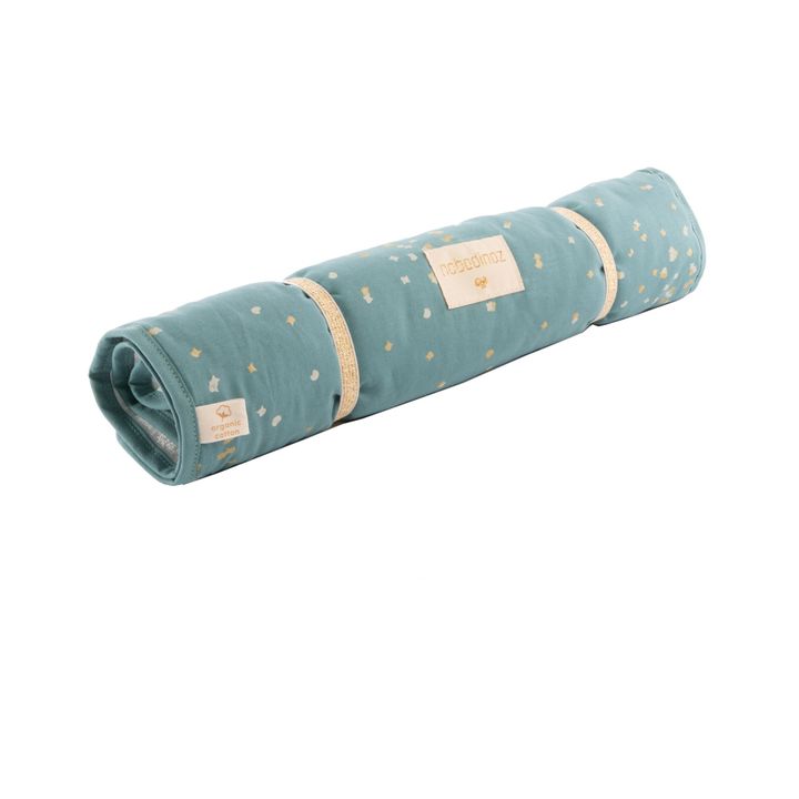 Cambiador Nomad Confetti de algodón orgánico | Verde- Imagen del producto n°0