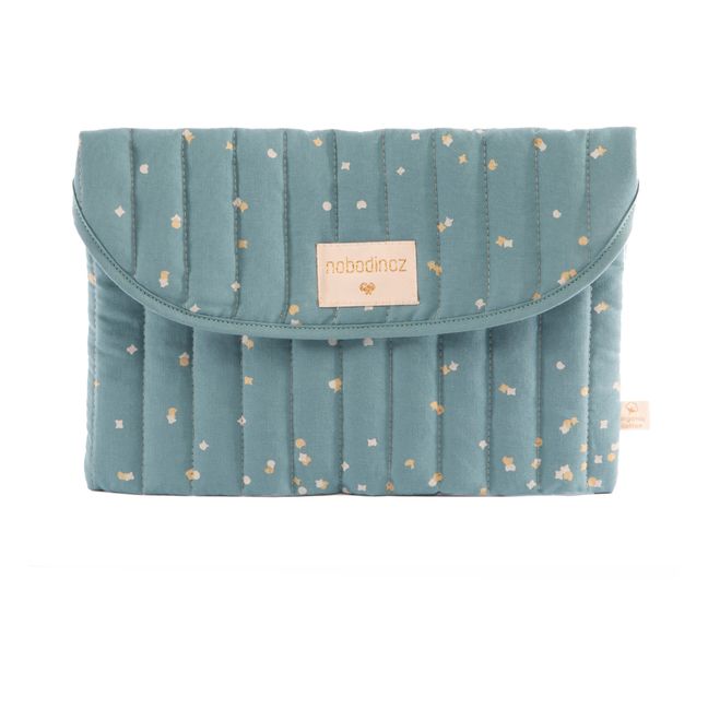 Kleine Tasche Bagatelle Confetti aus Bio-Baumwolle | Grün