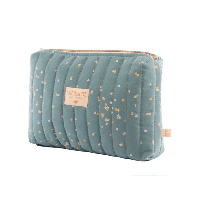 Toilette confetti in cotone bio | Verde