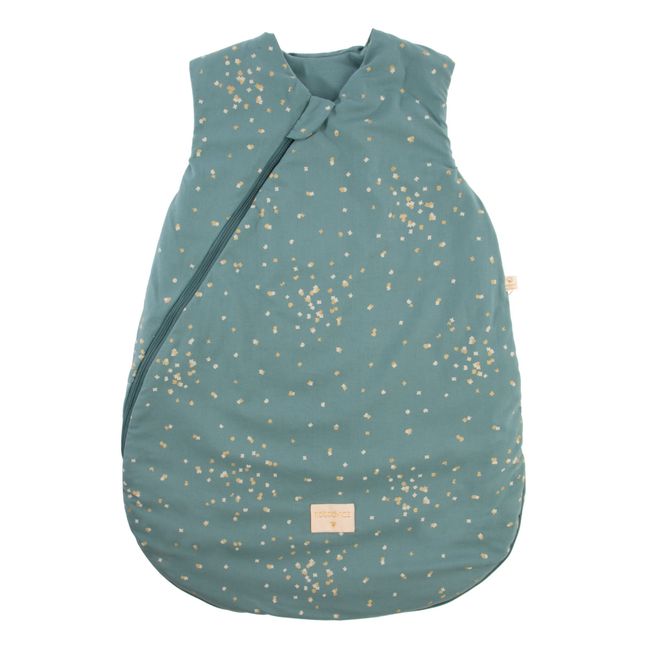 Cocoon Confetti Organic Cotton Baby Sleeping Bag | Green