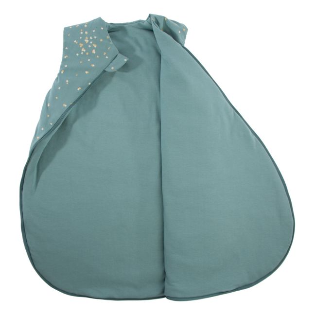 Schlafsack aus Bio-Baumwolle Cocoon Confetti | Grün