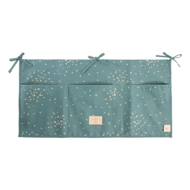 Confetti Merlin Organic Cotton Organisation Pouch | Green