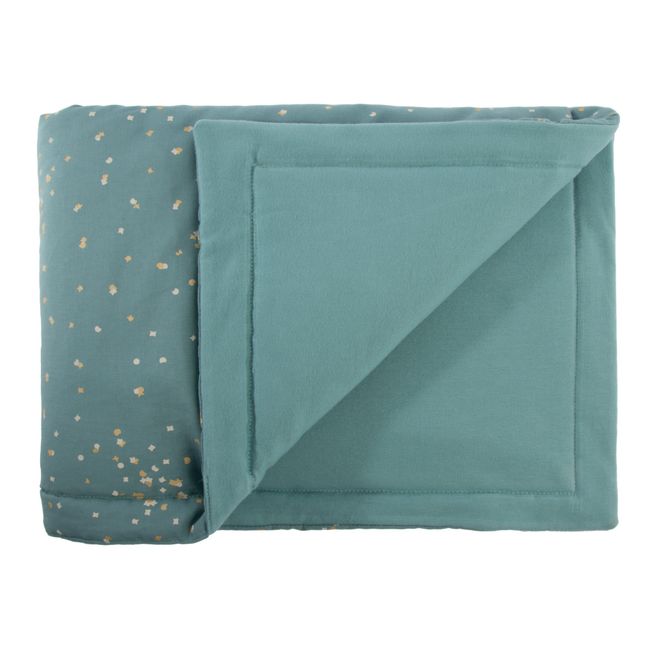 Laponia Confetti Organic Cotton Quilt | Green