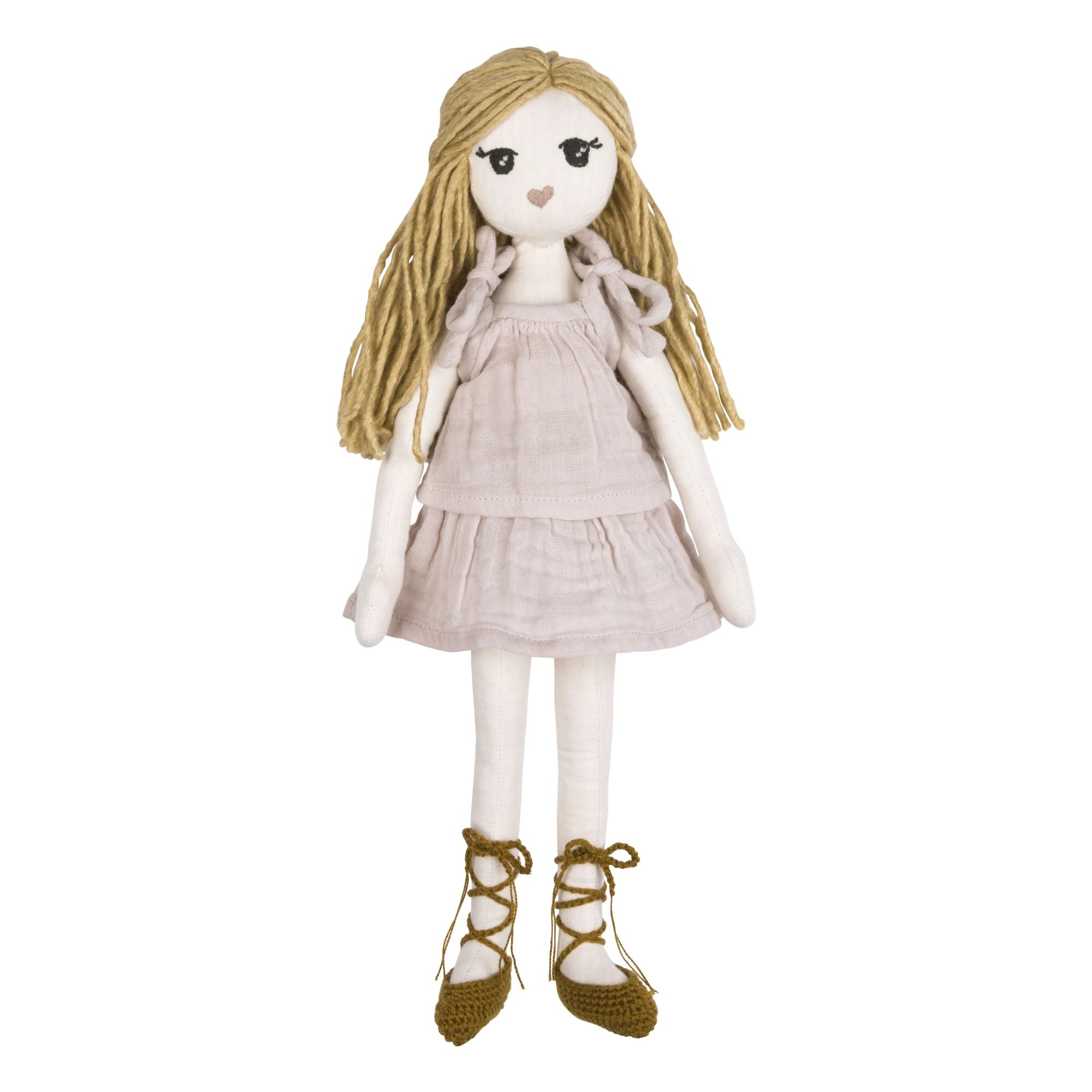 Little Stella Organic Cotton Doll | Powder S018- Product image n°0