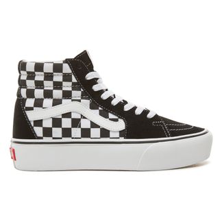 checkerboard vans platform