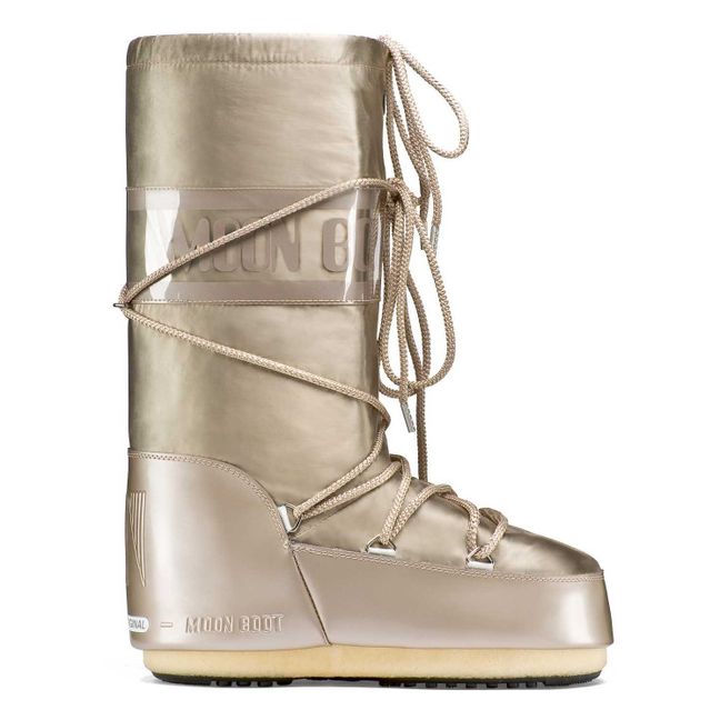 Glance Moon Boots | Gold